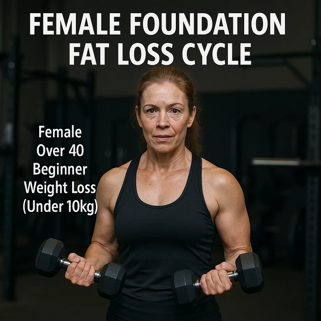 Ciclo de perda de gordura de base feminina
