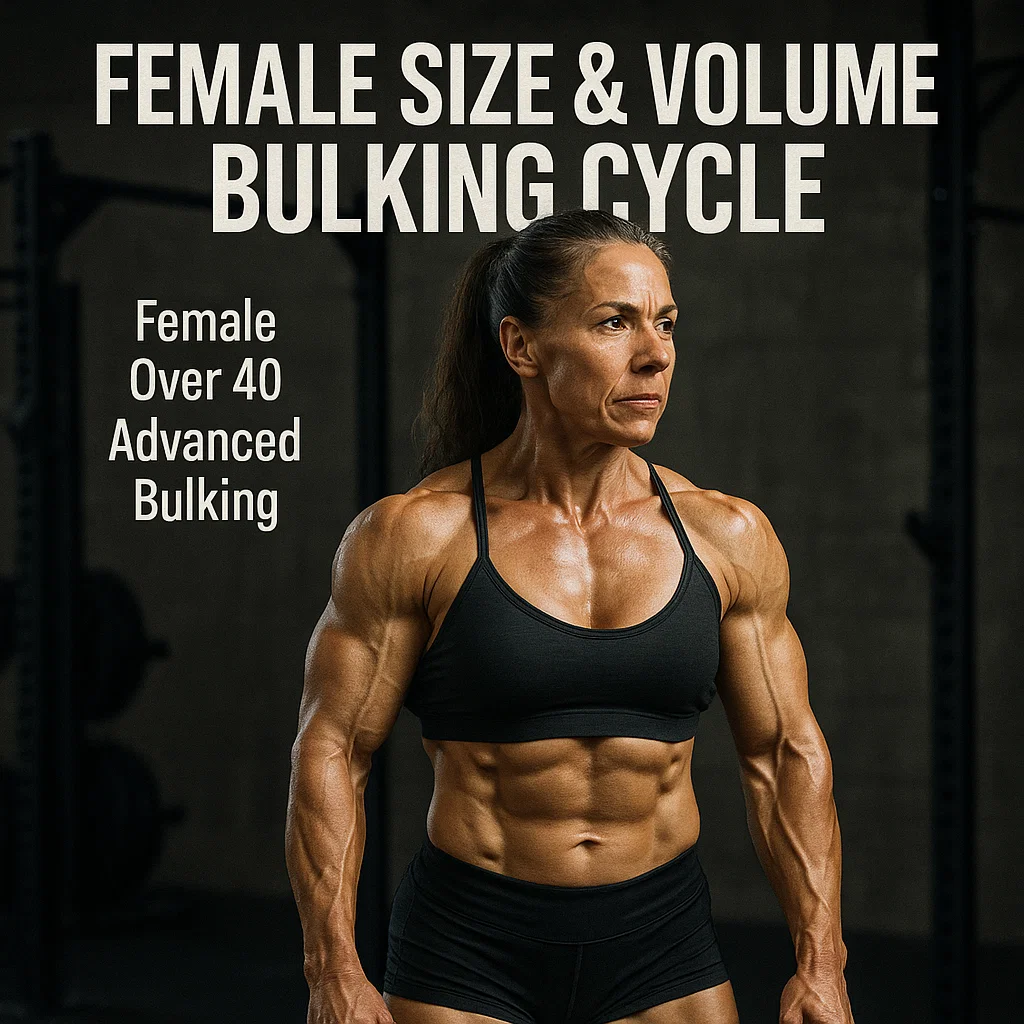 Ciclo de aumento de volume e tamanho feminino