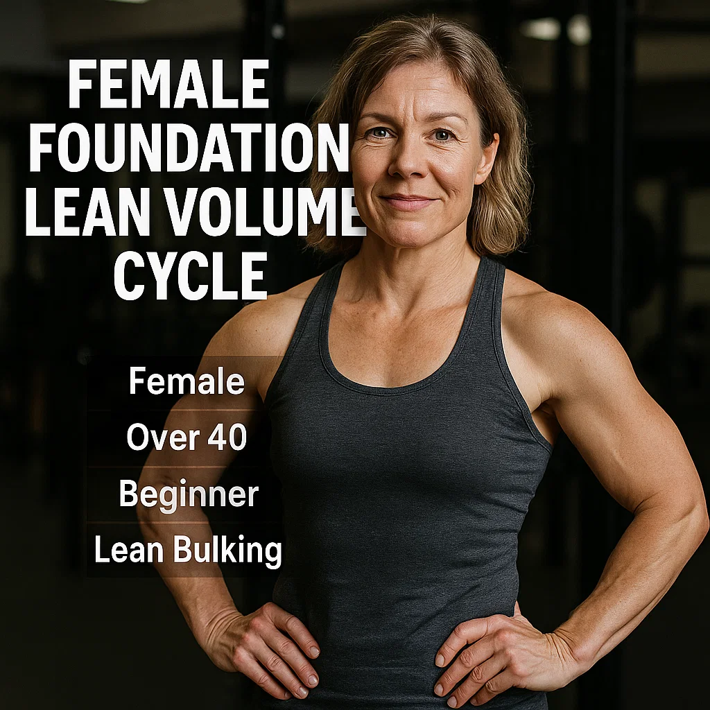 Ciclo de volume magro de base feminina